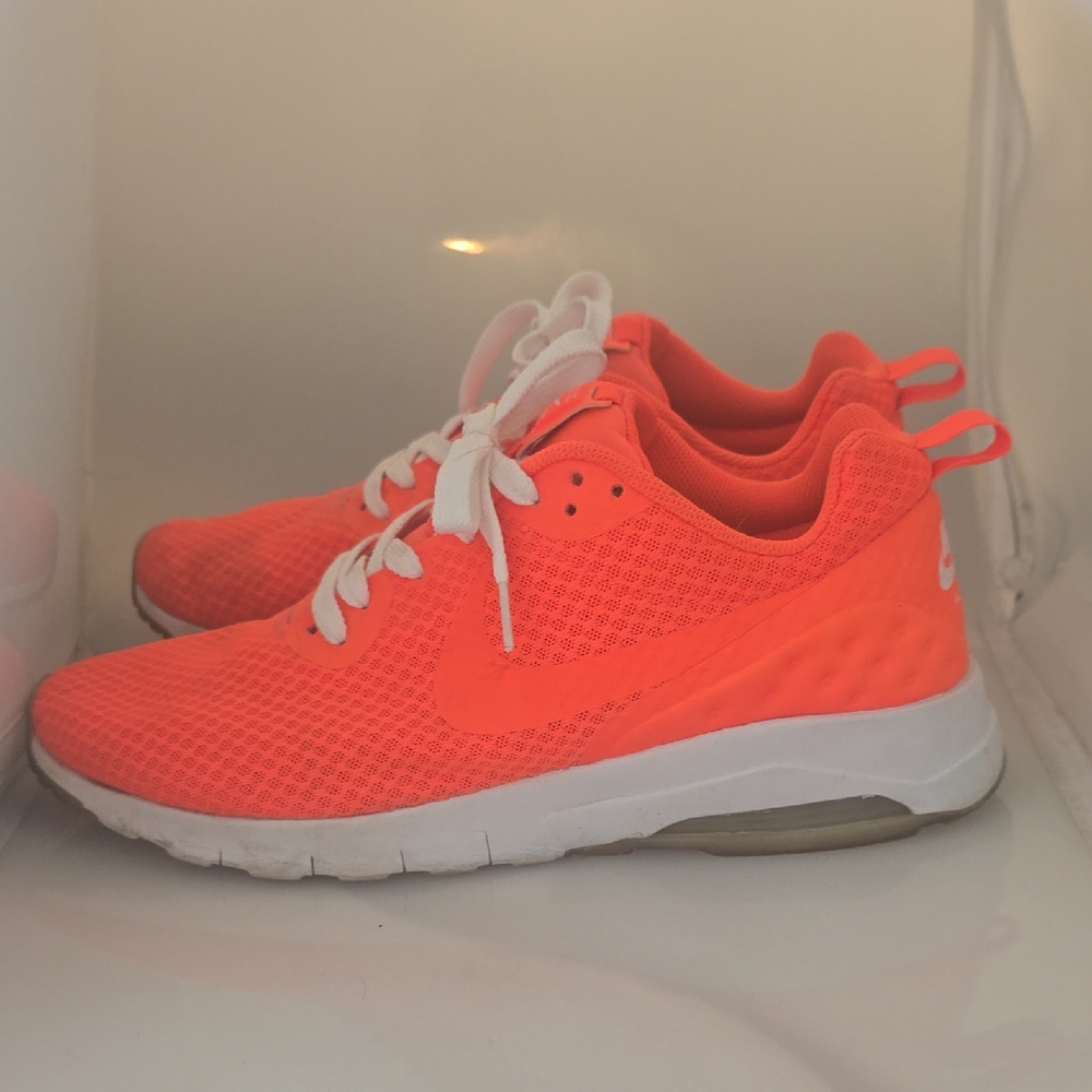 Nike Air Max Orange Sneakers with White Details